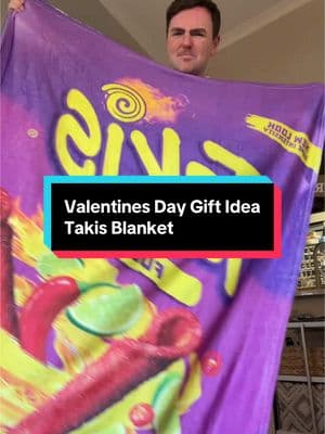 Is my wife gonna love this Takis Blanket for Valentines Day or nah? #takisblanket #valentinesdaygift #giftforvalentinesday #blanket 