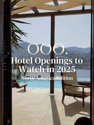 2025 is here, and so are 11 buzzworthy hotels to add to your OOO 2025 wishlist. From beachfront escapes to luxe ski towns, these North American openings are worth the hype😍  #newhotels #hotel #luxury #traveltiktok #travel 