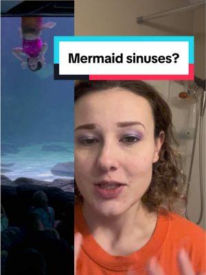 How I take care of my sinuses as a professional mermaid! The full video with full info and product links for how I take care of my eyes, ears, and sinuses is posted now on my YT! Check out my linktree #howto #mermaid #swimmer #protip 