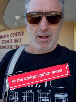 Checking out guitars at the amigos guitar show #guitars #guitarshow #amigosguitarshow 