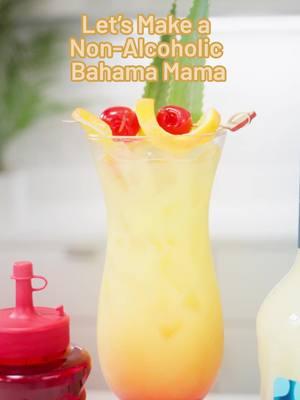 Take a sip and drift into summer vibes with a #MasterofMixes Non-Alcoholic Bahama Mama! 🌴🍍🥥 Who says winter can’t feel tropical? #bestcocktailmixers #bestcocktailrecipes #summercocktails #mocktailrecipes #dryjanuary #mocktailinspo