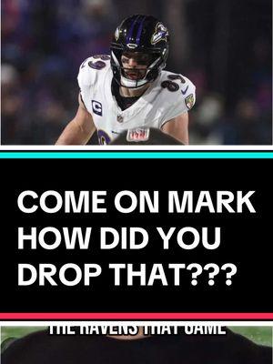 #greenscreen COME ON MARK HOW DID YOU DROP THAT??? #fyp #nfl #football #sports #rant #viral #trending #opinion #ravens #baltimoreravens #ravensflock #markandrews #unbelievable #choke #drop #goodbye #getout #crushing #sosad #footballtiktok #sportstiktok 