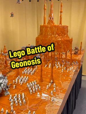 Lego Star Wars Battle of Geonosis MOC 🎥 by solid_brix #battleofgeonosis ##clonewars #sw247 #starwars24seven #Lego #epic #landingatpointrain #weaponsfactory #clones #battledroids #geonosians #republicguship #atte 