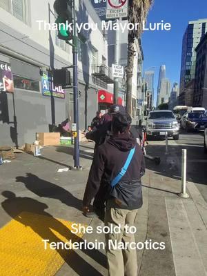 San Francisco New Mayor cleaning up the streets…… #fyp #foryoupage #foryou #tenderloinnarcotics #sfpd #daniellurie #robdeezy24 #tenderloinsf #sanfrancisco 