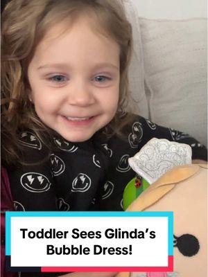 My 2 year old Nina LOVES “Popular” AKA Glinda! 💕 So here’s her watching “No One Mourns the Wicked” for the first time ever, after listening to the soundtrack for weeks! This is her reaction seeing Glinda in her Bubble Dress for the first time! 🥹🩷🫧 #toddlerreaction #toddlersoftiktok #wicked #wickedmovie #noonemournsthewicked #arianagrande #glinda #galinda #wickedsoundtrack #wickedthemusical @Wicked The Soundtrack @Wicked Movie @arianagrande 