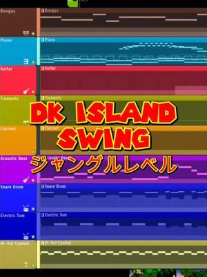 (Part of) DK Island Swing in-depth deconstruction #flstudio #nintendo #donkeykong #music #ゲーム #任天堂 #ドンキーコング 