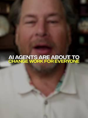 95% of customer inquiries resolved by AI agents. Marc Benioff explains how AI is reshaping work at Salesforce. Watch full episode 141 of Moonshots on YouTube. #ai #futureofwork #artificialintelligence