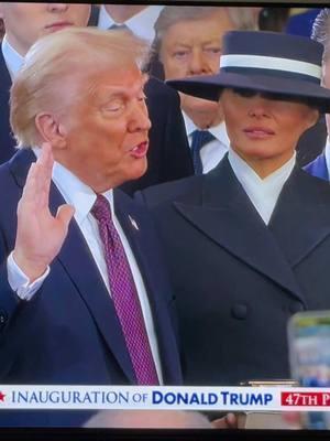 Trump officially sworn in as the 47th president of USA 👏 #2025inauguration #americagothergrooveback #usapresident #trump #trumpvance #tiktokusa #fyp #tiktokusa #Godblessusa 