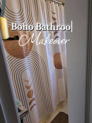 I've had this for almost 1 year and it still looks brand new! #bohohomedecor #moonphasedecor #renterfriendlymakeover #renterfriendlydecor #renterfriendlyupgrades #moontok #bathroomupgrades #bathroomhacks #tiktokshopviralproducts #showercurtains #goldhomedecor #bohobathroom #cutebathroom  #homerenovations #affordablehomedecor #witchyhomedecor #gothdecor #showercurtainhack 