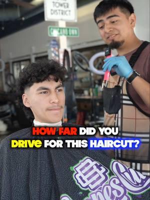 He drove 45 minutes to get a haircut in Fresno ca 💈🔥#559barber #fresnobarber #haircut #fresnobarbershop #menhaircut #fyp #asmrhaircut #cabarber 