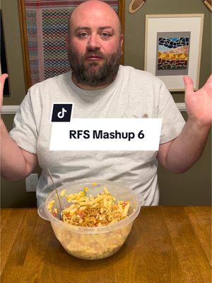 Making this mashup was pretty easy when you’re starting with a 9/10. #rollforsalad #mashup #rfs #pastasaladrecipes #pastasalad 