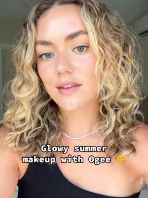 A 2 min summer face, feat. salty hair and @ogee’s Tinted Serum 🌞🌞🌞 #ogee #beyondcleanbeauty 