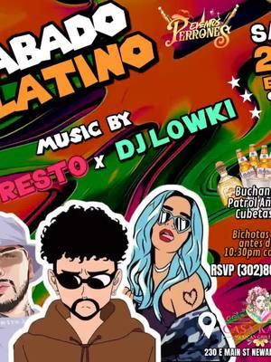 SABADO LATINO CON @CEO SAMMY R Y DJ LOWKI  📍CASA KAHLO MEXICAN GRILL AND BAR  230 E. MAIN STREET SUITE #203 NEWARK DE 19711  WE OUTSIDE BEIBI 💥 #perreo #fyo #foryou #xyzbca #trend #eventosperrones #casakahlo #desmadre #party 