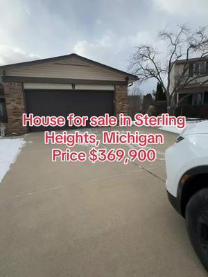 3 bedroom 3 bath  1,700 square feet🏡 Contact me if you’re looking for something similar to this property.📲 #dreamhomegoals #dreamhomejourney #buywithconfidence #michiganrealtor #realtorlife🔑🏠 #househunting #michiganrealestateagent #sterlingheightsmichigan 