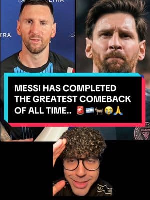 This Messi Comeback will go down in history.. #fyp #fypシ #messi #leomessi #argentina #seleccionargentina #haircut #goat #intermiami #messifans #footballtiktok #soccertiktok #lionelmessi #xyzbca #viral 