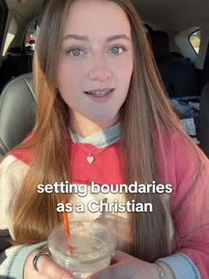 Setting boundaries can be a challenge but it’s worth it to protect your relationship with Jesus.  #christiangirl #christiangirly #Jesuslovesyou #contentcreator #Godisgood 