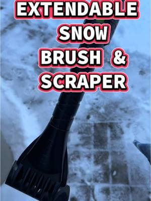 This extendable #snowscraper is awesome #snowbrush