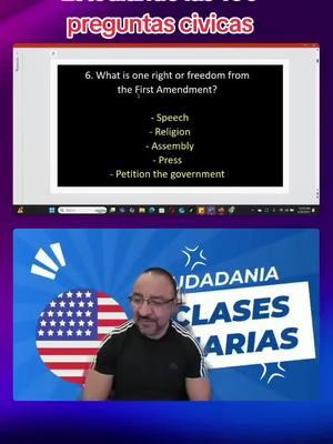 #LIVEhighlights #TikTokLIVE #LIVE estudiando las preguntas cívicas de la uno. A la 100. #usa🇺🇸 #LIVEhighlights #elprofedelaciudadania #ciudadanía #duet #moneygun 