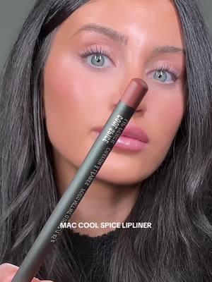 HAVE YOU TRIED THIS SHADE?✨ it’s definitely much cooler than the spice we are used to but still pulls warm on my skintone for any of my cool toned girlies🫶🏼 #liplovee #coolspicelipliner #maclipliner #spicelipliner @maccosmetics 