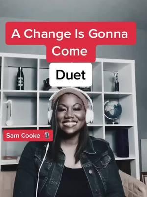 Will you duet with me 🎙️ #singingduet #singalong #duet #duetwithme #karaoketiktok #karaoke #piano #singtok #singer #pianocover #samcooke #achangeisgonnacome 