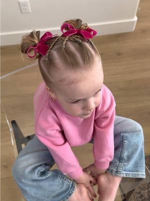 Some new bows are headed to the shop today 🩷 #toddlerhair #easytoddlerhair #toddlerhairstyles #toddlerhairideas  #pigtailbuns #braids #valentineshairstyle  #hairstylesforshorthair #toddlerbraids #bowhairstyle #pigtailbows #pigtails #hairideas #hairstyle #hairinspo #hair #viralhair #hairtutorial #toddlerhairtutorial #shorthairideas #kidshairstyles #kidshair #girlshairstyle #girlmom #toddler @Salee Hair @Fairy Tales Hair Care 