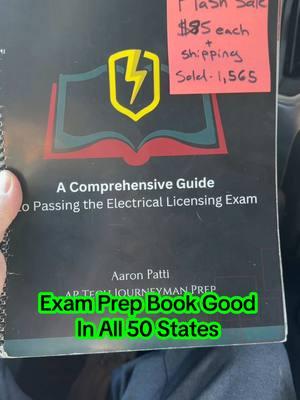 $85 Plus Free Shipping!  Get your copy today and pass your exam!  #wkhk #whackhack #thebasementking #residentialelectrician #journeymanelectrician #sparkylife⚡️💡 #masterelectrician #electriciansoftiktok #commercialelectrician #sparkylife⚡️ #fyp #book #test #learn 