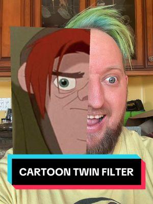 #stitch with @Nathan Hurd DISREPECT YOURSELF with “Your Cartoon Twin” Filter #cartoontwinfilter #djhuntsofficial