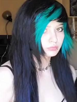 i am *NOT EMO!!  LOL JK #emo #emogirl #emoscene #scene #scenegirl #scenemo #bluehair #blackhair #blueandblack #Southpark #2021 #repost #imback #dailypost #daily #emohair #scenehair #rawr #XD #rawrXD #emogirls #goth #gothgirl #gothgirls #emostyle #scenestyle #2025