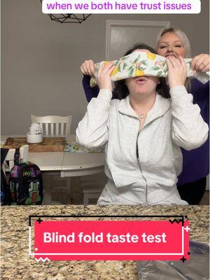 This took us longer to edit it then it did to do the challenge so yall better not let it flop #blindfold #blindfoldtastetesting #blindfoldchallenge #bestfriend #bestietok #fyp #funnyvideos @Taylor Lockhart 