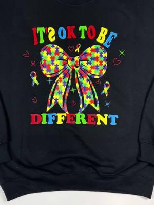 🌈✨ So many of you have asked why the "S" is backward on this sweatshirt. Let me share why: it’s a reminder that we are all different—and that’s something to celebrate! 💖  Autism awareness is just part of the message. This sweatshirt is about embracing who you are and being proud of your uniqueness. You never know the story behind a person until you take the time to understand them ❤️✨ I wear this sweatshirt loud and proud, not because I have autism, but because I believe in the power of acceptance and love. It’s OK to be different! Let’s stand together in celebrating our individuality. 🌟💕 #AutismAwareness #BeDifferent #ProudlyUnique #BeDifferent #StatementPiece #UniqueFashion #SupportAutism #Inclusivity #LoveYourself #SmallBusiness #clothingbrand #CustomDesign #clothingbrandowner #ajuniquecreationsllc #FashionWithPurpose #CustomSweatshirt #viral #trending #itsoktobedifferent #HeatTransferWarehouse