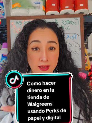 Como acumular puntos o dinero en la tienda de Walgreens, como obtener dinero cuponeando, como combinar los Perks, como hacer dinero #vivicupones #cuponeando #cupones #cuponerasdetiktok #cuponing 