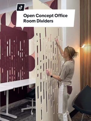 Have you seen our hanging Room Dividers? Available in all 42 colors 🙌💙 #roomdividers #roomdivider #partitions #partition #openconcept #officedesign #officedecor #officedesigntrends 