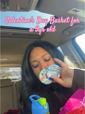 Dollar Tree Valentine's Day Basket! #dollartree #ValentinesDay #vdaybasket #fyp 