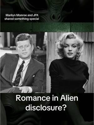 Marilyn and JFK shared something special 👽 #marilynmonroe #jfk #aliens #extraterrestrial #ufo #uap #ufosignting #ryangrim #drones #fy #ufos #roswell 