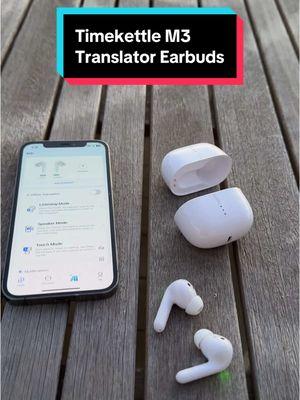 These Timekettle M3 Translator Earbuds are a game changer for communication with language barriers #timekettle #timekettletranslator #translation #earbuds #translationearbuds #headphonesrecommended #foryou #timekettlepartner 