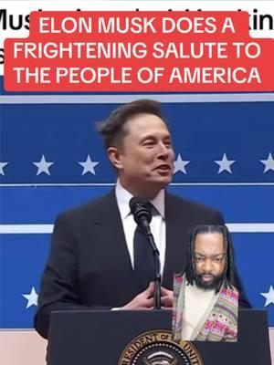 ELON MUSK DOES A FRIGHTENING SALUTE TO THE PEOPLE OF AMERICA #elonmusk #donaldtrump #inaugurationday #elonsalute #greenscreenvideo 