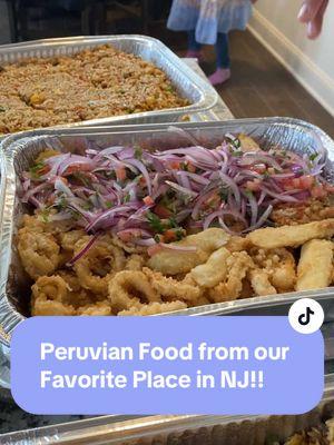 Peruvian Food from Quilla by Sabor Peruano in Rahway, NJ! Our favorite!! 🙌🏼🇵🇪❤️.  . #peruvian #peruvianfood #chaufa #food #eatwithme #saborperuano 