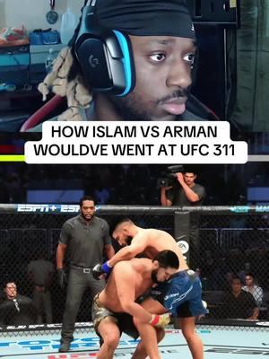 I’m sure the match would’ve been highly competitive #fyp #islammakhachev #armantsarukyan #gaming #ufc5 #easports #ufc5gameplay #royszn_ 