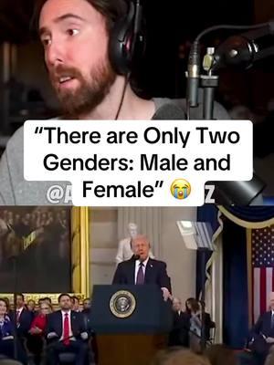 Donald Trump declares American Policy that there are only two genders Male and Female! #asmongold #asmongoldclip #donaldtrump #trump2024🇺🇸 #trumpsupporters #trump2025 #lgbtqtiktok #makeamericagreatagain🇺🇸❤️ 