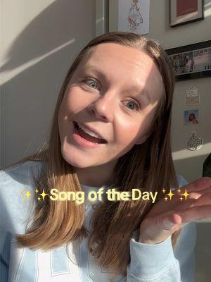 a bit more vulnerable than normal I hope that’s ok 🥺 I’m excited to start something that excites ME (!) and tap into more of what I love 😌😌 join along or not, but excited to mix things up and get myself out of bed lol and feel aliveeee #taylorswift #swifttok #concerttok #musictok #songsuggestions #songoftheday  