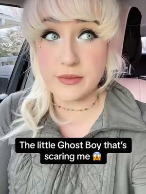 The ghost of a little boy is following me around 🥺👻 #paranromaltiktok #hauntedtiktok #hauntedhouse #ghost #psychicmedium #haunteddoll 