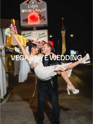 had to make it legal in the states so why not have a little fun with it instead of city hall?! #vegas #vegaswedding #littlewhitechapel #elvis #elvispresley #elviswedding #vegastiktok #vivalasvegas #vegastok #legalwedding #wedding #bride #elope #elopement #nye #nyewedding #bride #bridal #bridetok #bridetobe #weddingtok #elopementphotographer #littlewhitechapel 