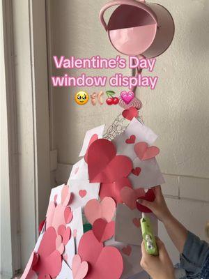 Bye bye Christmas Tree helllllloooo Galentines Day 💅🏼🍸🍒🩰 #ValentinesDay #bemyvalentine #galentinesday #SmallBusiness #smallbusinessowner #smallbusinesstiktok #windowdisplay #retail 