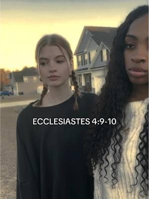 be careful @𝓪𝐛𝐛𝘆  #christiantiktok #bibleverse #two #friends #bsf #god #jesusisking 