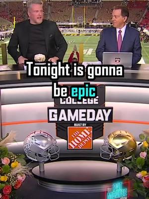 Tonight is gonna be EPIC.. WE GOT THE GREATEST COLLEGE FOOTBALL SZN OF ALL TIME.. WE GOT TWO TEAMS THAT ARE PLAYING THEIR BEST BALL DOING BATTLE IN A TOWN THAT USED TO BE CALLED TERMINUS. @Ohio State Football @Notre Dame Football @College GameDay #ohiostate #ohiostatefootball #ohio #notredame #notredamefootball #nationalchampionship #natty #CollegeFootball #cfb #cfbplayoffs #atlanta #atlantageorgia #mercedesbenzstadium #collegegameday #gameday #football #footballtok #sports #sportstok #patmcafee #patmcafeeshow #thepatmcafeeshow #thepatmcafeeshowclips #mcafee #pmslive 