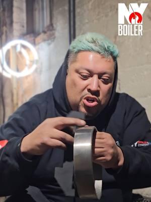 How deep should the push nipple be inserted into a boiler block #boiler #block #hvac #boilermanufacturer #hvacmaintenance #hvacsystem #plumbing #hvacservice #nyboilerrepair #nyboiler #louietheboilerman