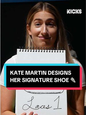 Replying to @Sophia💕 We had Kate Martin design a signature shoe for Laces BC ✍️ Would y'all cop? #sneakers #sneakerheads #sneakertok #sneakertiktok #sneakerheadsbelike #sneakermeetup #katemartin #katemartinedit #WNBA #nbakicks #nike #womensbasketball #womenssports #unrivaled #unrivaledbasketball #customsneakers #sneakercheck 