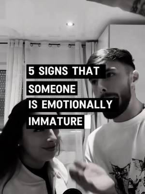 5 things emotionally immature people do. #hardpilltoswallow #motivationalvideo #maturity #lifetruth #immaturity #datingadvice #independentmen #loveyou #badhabits #habits #motivationalclip #lifeadvicetiktok #guardyourmind #motivationalspeaker #overthinkingeverything #lifelessons #motivationalquote #inspirationalquotes #overthinkingeverything #lifelessons #motivationalquote #inspirationalquotes #motivationalspeech #meaningoflife #inspirationalvideo #millionairedreams 