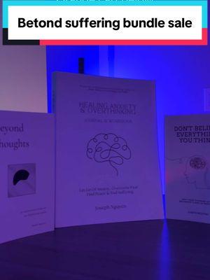 You don’t need therapy when this bundle is here, grab yours before the sale ends📚 #wellnesstok #momswithanxiety #anxietytips #anxietyhacks #anxietyrelieftips #anxiety #overthinking #wellnessjourney #anxietyrelief #tiktokshopholidayhaul 