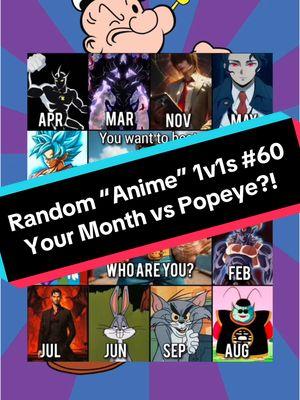 You’re anime/manag, comic, or cartoon has to battle Popeye the Sailorman! How safe are you?! #Anime #Manga #fyp #MassFollowing #Fight #Battle #Popeye #vs #Dragonball #Marvel #DC #DemonSlayer #Ben10 #LooneyTunes #DeathNote #SoloLeveling #TomandJerry #OggyandtheCockroaches #Debate #MidnightDre #creatorsearchinsights 